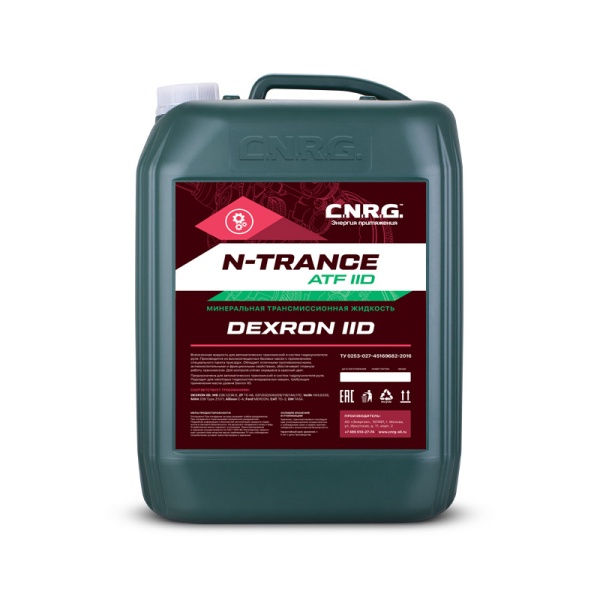 Жидкость трансмиссионная C.N.R.G. N-Trance ATF IID (кан. 20 л)