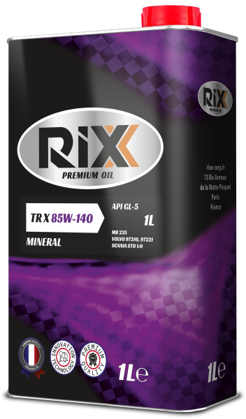 Масло трансмиссионное RIXX TR X 85W-140 GL-5 1 л